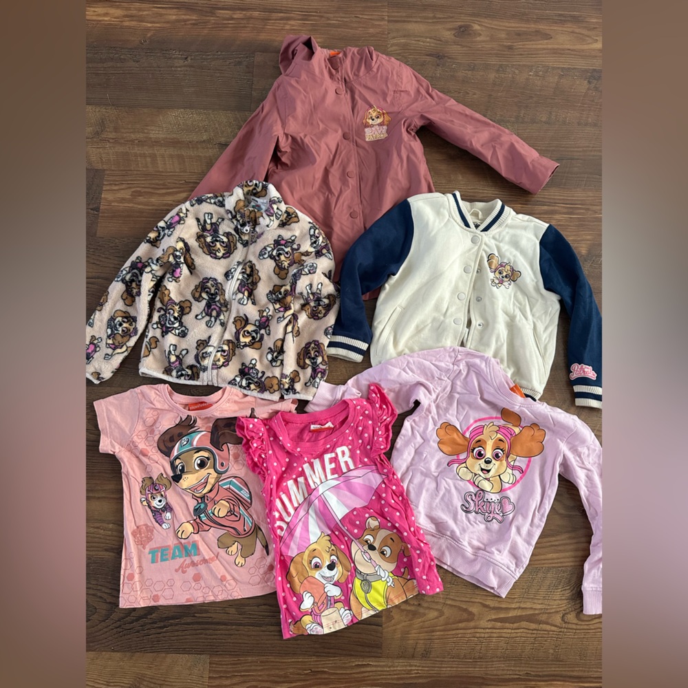 Little Girl Paw Patrol Coats/Jackets & Shirts Set